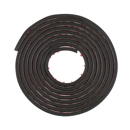 

CACAGOO 16ft L Shape Rubber Seal Strip Automobile Sealing Strip Car Door Hood Trunk Trim Edge Moulding Soundproofing Weatherstrip 5-Meter Thicken Sound Insulation Door Strip L-type Universal Vehicle