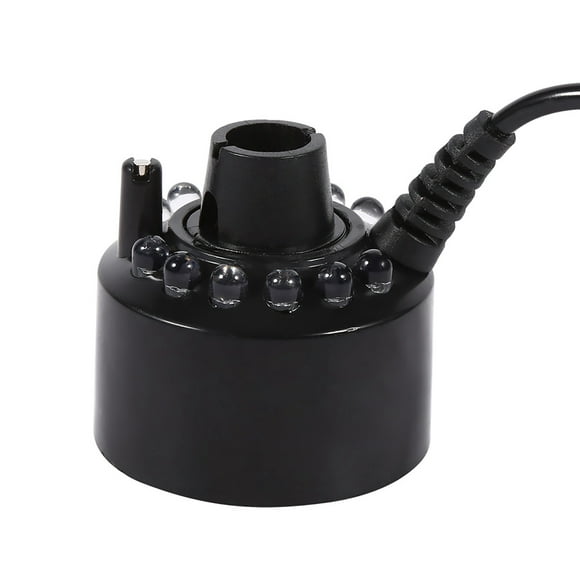 Mist Maker, Color Changing Fog Machine Mist Maker Fogger with 12 LED for Convenient and Smoke Making