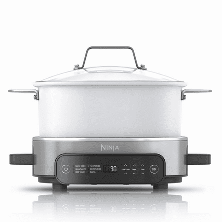 Ninja Foodi 6.5 qt Everyday PossibleCooker Stainless Steel/White Multi Cooker Slow Cooker MC1100