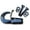 Black, variant on HD TOW HOOKS (Chrome) - PAIR (OFF-ROAD RECOVERY)