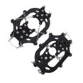 thumbnail image 3 of Cubierta para zapatos de Crampones de 12 dientes resistente a la oxidación accesorio antideslizante para zapatos de nieve clavo de acero inoxidable para esquiar al aire libre ANGGREK Otros, 3 of 8