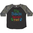 thumbnail image 3 of Inktastic My Babcia Loves Me Boys or Girls Toddler T-Shirt, 3 of 5