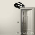thumbnail image 2 of Glowneon Heart American 4th Of July Independence Day Door Corner Sign, 2 of 5