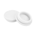 thumbnail image 4 of 2pcs Silicone Snap in Locking Hole Plugs,28mm Narrow Groove 2.5mm for Kitchen Waterproof Sealing Plugs White, 4 of 7