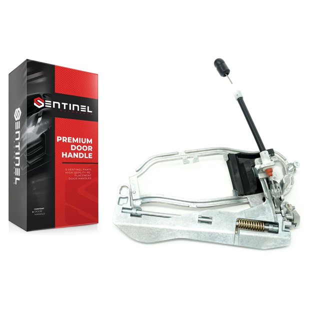 S Sentinel Parts Outside Door Handle Carrier Rear Left Driver Side Compatible with BMW X5 2000-2006 Replaces # 51228243635