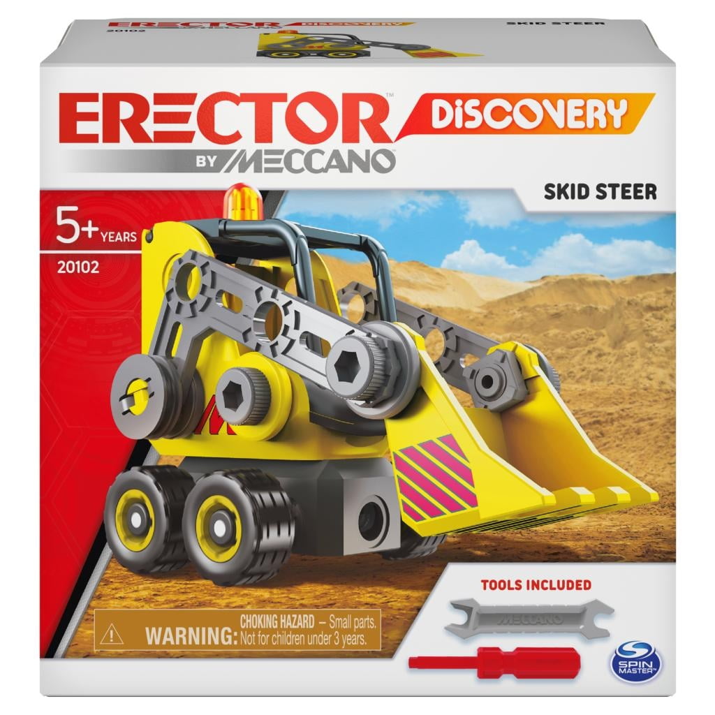 Meccano Juguete Construcción Mi Primer Vehículo Excavadora Spin