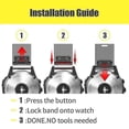 thumbnail image 4 of Replacement Strap For Garmin Fenix 5s Plus 6s Pro, Silicone 20mm Smartwatch Wristband, 4 of 5