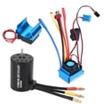 thumbnail image 2 of RC Motor ESC Brushless ESC 1/10 RC Car Control Car For Boys Outdoor RC Car RC Racing, 2 of 8