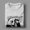 thumbnail image 4 of Camiseta de algodón puro para hombre de NieR Automata Sonic YoRHa, camiseta de moda, camiseta del juego YoRHa 2B, camiseta para hombre, ropa única, 4 of 5