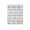 D, variant on Hassle Free Waterproof Bathroom Curtain — Thick Partition Drapery, Temporary Room Divider, and Stylish Print with 70.9x70.9 Inch & Plastic Design for Home
