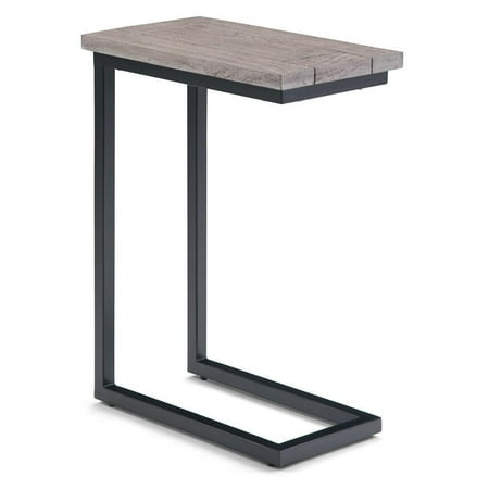 Simpli Home - Skyler C Side Table - Distressed White Wash