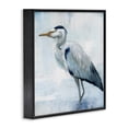 thumbnail image 2 of Stupell Industries Coastal Faded Blue Heron Black Framed Giclee Art, 12 x 12, by Nan, 2 of 8