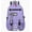 Purple, variant on DAKIMOE Fashion Teenage School Backpack Student Middle School bag Men and Women Anti-theft Laptop Backpack with USB Charging Port (Pink), One Size