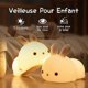 thumbnail image 4 of Cute Bunny Kids Night Light,Baby Birthday Gifts Mom Women Teenage Girls Nursery Squishy Night Lamp Toddler - Portable Silicone Battery Operated Animal, 4 of 4