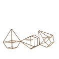 thumbnail image 3 of BalsaCircle 16.5" Gold Jointed Geometric Stand Tealight Votive Glass Candle Holders Party Wedding, 3 of 6