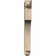 thumbnail image 4 of Ekena Millwork 4"W x 24"D x 36"H Westlake Craftsman Rough Sawn Bracket, Douglas Fir, 4 of 13