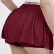 thumbnail image 5 of Gibobby Shorts Gym Mujer Pantalones cortos bicicleta de Yoga, falda, pijama cómodo, pantalones cortos para correr, entrenamiento para el sudor, pantalones cortos de Yoga fluid(Vino, XL), 5 of 5