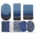 thumbnail image 1 of 21 Parches Vaqueros DIY Parches Termoadhesivos Niños Adultos Parches Bordados Kit de Reparación de Vaqueros Set Parches Termoadhesivos para DIY Vaqueros Accesorios Bolsos Chaquetas Mochilas, 1 of 8
