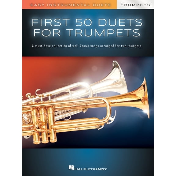 First 50 Duets for Two Trumpets - Easy Instrumental Duets, (Paperback)