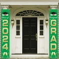 thumbnail image 4 of RnemiTe-amo 2024 Graduation Door Porch Sign Banner,Congrats Grad Porch Banner for Any Schools or Grades 2024 Graduation Party Decorations,Green, 4 of 6