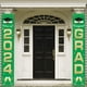 thumbnail image 4 of Pancarta de Graduación 2024 | Decoración de cortina para puerta con mensaje "Felicitaciones a los graduados" | Pancarta de poliéster verde y rojo de 180 x 30 cm para fiestas escolares y ceremonias, 4 of 6