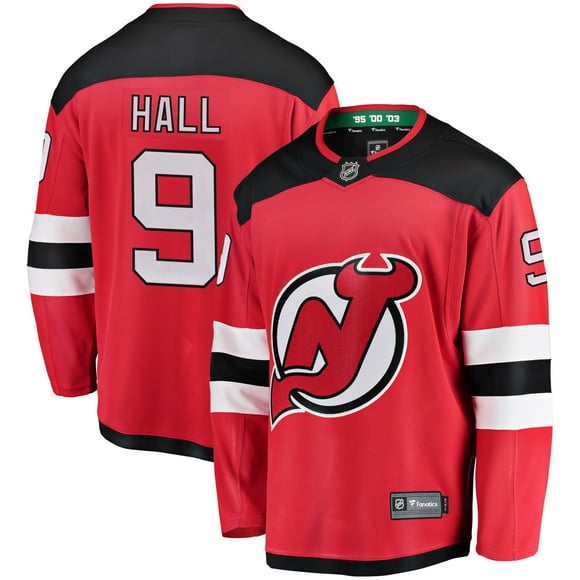 Taylor Hall New Jersey Devils NHL Fanatics Breakaway Home Jersey