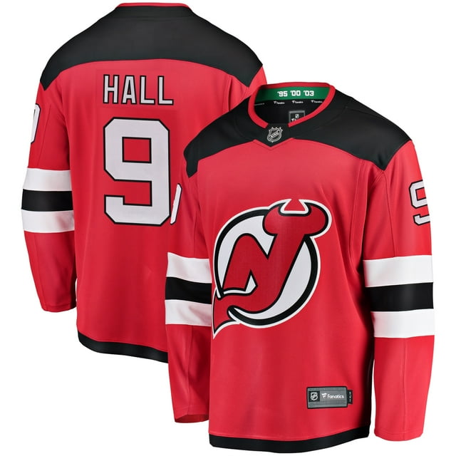 Taylor Hall New Jersey Devils NHL Fanatics Breakaway Chandail Domicile