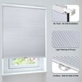 LazBlinds Cordless Cellular Shades No Tools No Drill Blackout Cellular