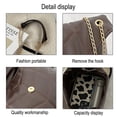 thumbnail image 3 of Bolso de hombro para mujer, bolsos cruzados para mujer con correa de cadena, bolsos acolchados, liquidación JFHHH pequeña, 3 of 5
