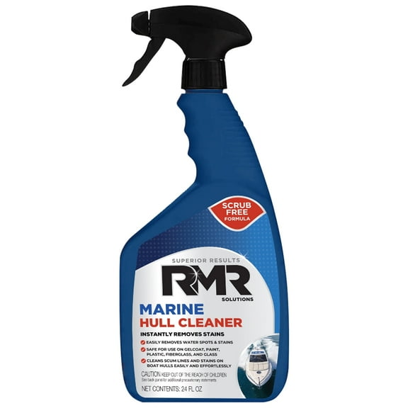RMR Marine Hull Cleaner, Heavy Duty Boat Cleaning Wash, 24oz Spray