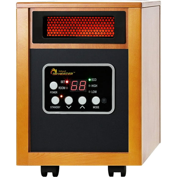 DInfrared Heater, DR968 Quartz Plus PTC Infrared Portable Space Heater