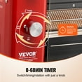 thumbnail image 4 of VEVOR Grille Shawarma en Acier Inoxydable Machine Électrique/gaz Gyroscope Rôtissoire Doner, 4 of 9