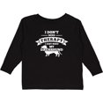 thumbnail image 3 of Inktastic No Therapy Dachshund Boys or Girls Long Sleeve Toddler T-Shirt, 3 of 5