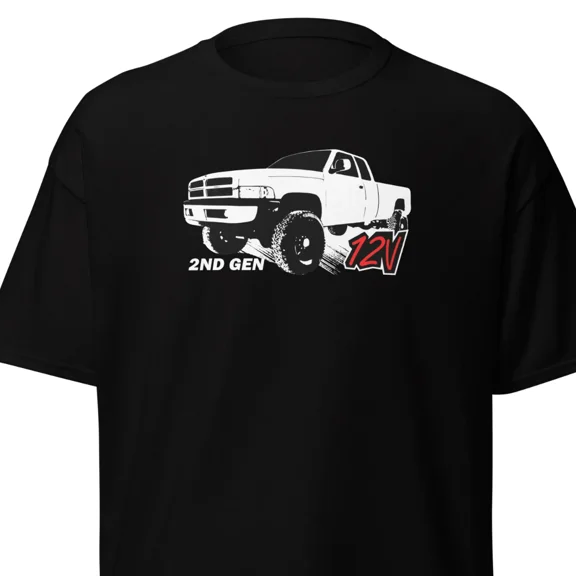 Reprint Rare VINTAGE Second Gen 12V Shirt, Mens Diesel Truck Apparel T-Shirt