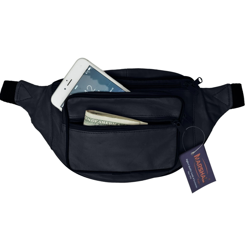 Marshal Wallet New Nylon Waist Fanny Pack Belt Bag Pouch Travel Hiking Camping Hip Purse Men