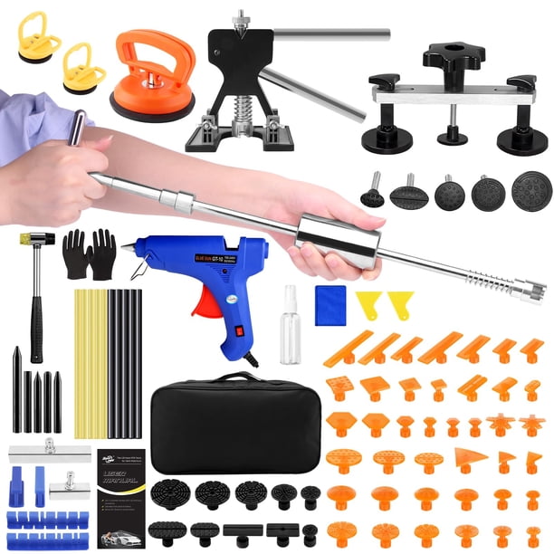 Kit DentWiz para extracción de abolladuras en auto con pistola de pegamento y herramientas PDR