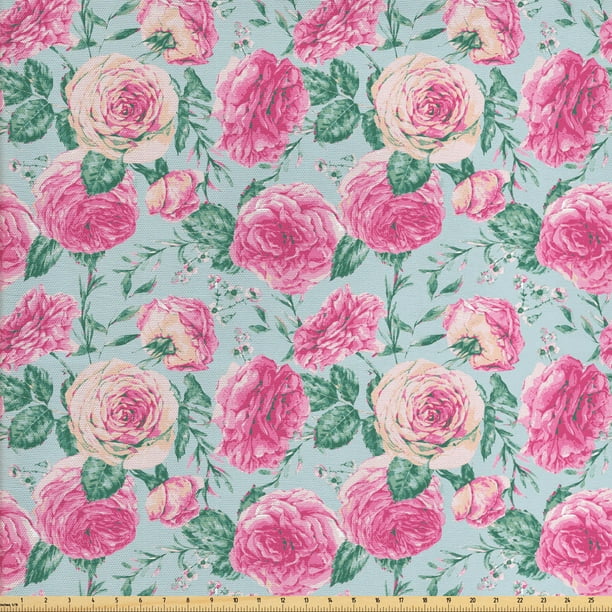 flower material style
