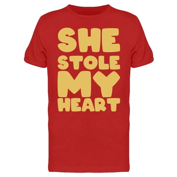 She Stole My Heart Tee Men's -Image by Shutterstock Men's T-shirt
