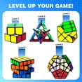 thumbnail image 4 of Set Speed Cube AuntyFey Magic 2x2, 3x3, 4x4, Megaminx y Pyramid, 4 of 8