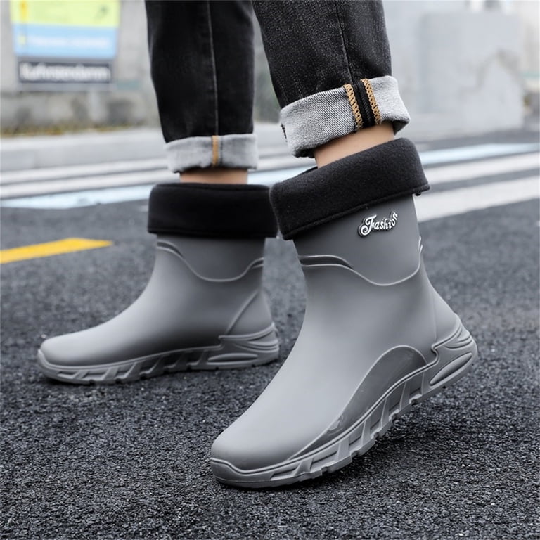 Mens Snow/Rain Boots Amazon.com | LONDON FOG Aspen Winter Boots for Men  main image 2