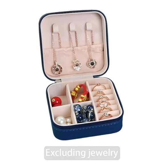 DESIGNICE Jewelry Boxes for Women Travel Jewelry Case Travel Jewelry Organizer ,Style1