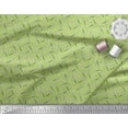 thumbnail image 3 of Soimoi Georgette Viscose Fabric Baseball Sports Print Fabric by The Yard 42 Inch Wide, 3 of 3