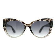 Girls Kids Size Gothic Cat Eye Fashion Chic Sunglasses Black Smoke