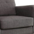 thumbnail image 3 of Rustic and Straightforward Accent Chair, Gray, 3 of 5