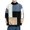 Black, variant on Men's Long Sleeve Pullover Sweater Cozy Mock Neck Knitwear Soft Top Knitted Fashion Crewneck Holiday Casual Zebra Strips Large