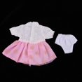 thumbnail image 4 of Vestido de muñeca de niña de 16 pulgadas Mni Floral con Braga Ropas para Renacidas 39cm Magideal Vestido de muñeca de niña de 16 pulgadas, 4 of 7