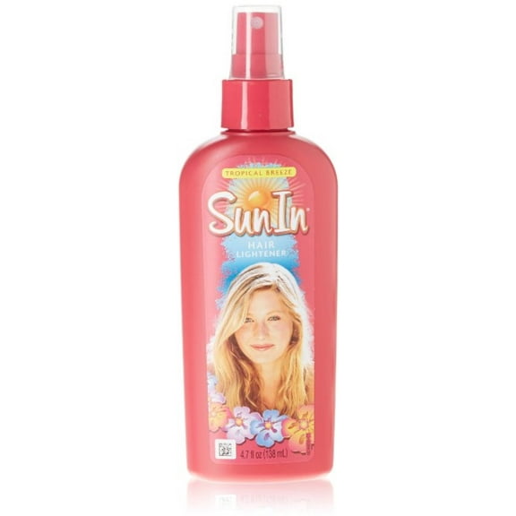 Sun-In Hair Lightener Spray, Tropical Breeze 4.70 oz (Pack of 6)