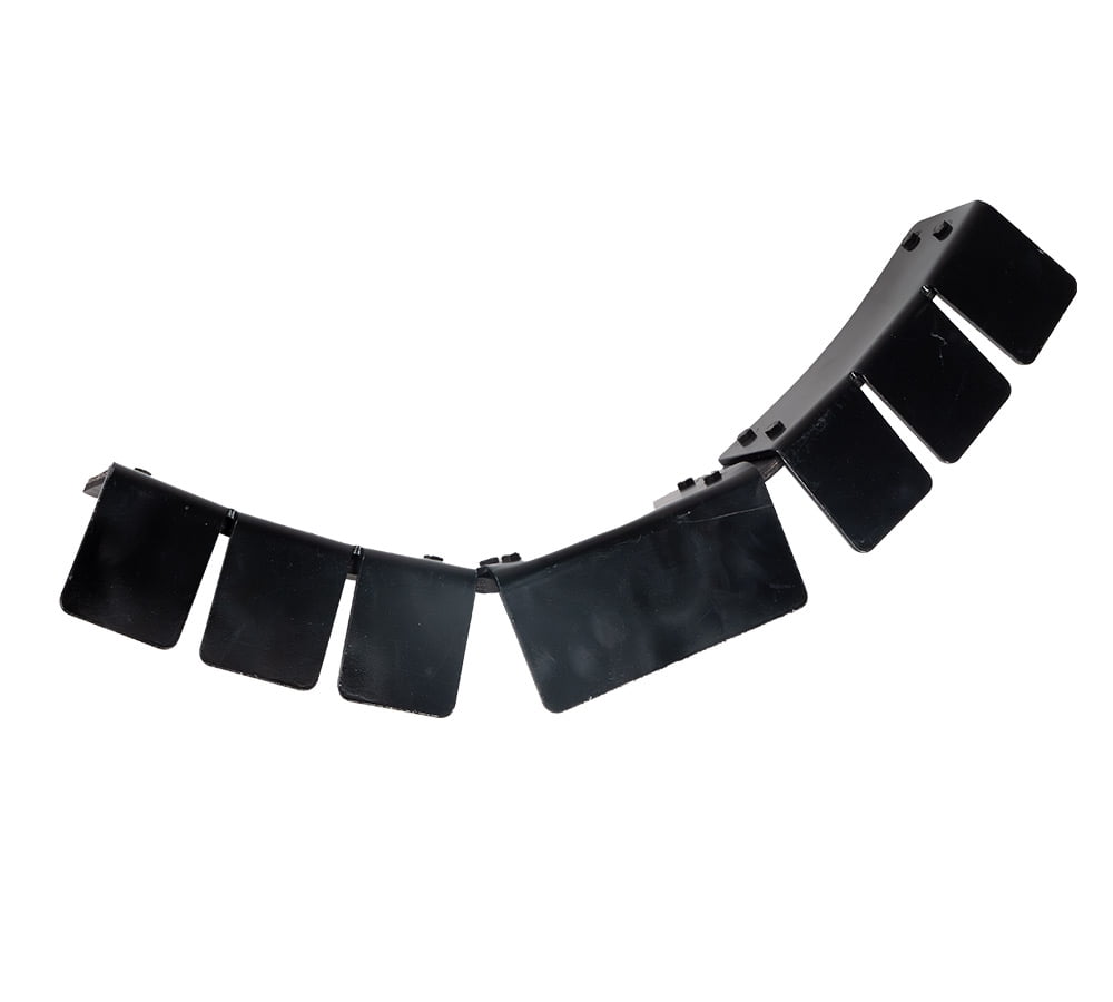 2 Pack 24" Long Steel Coil Edge Protector w/ Rubber Pads - Steel Powder Coated Heavy Duty Corner Protector Ideal for Industrial Processes, Transportation, and Storage