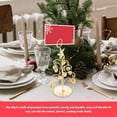 thumbnail image 6 of WEAVILUX Metal Clip Holder for Christmas Tree Table Numbers, Memo Notes, Cards, Holiday Party Decoration Accessory, 6 of 8