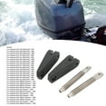 thumbnail image 4 of 6G1 4311600, Durable 2 Set Rugged Reliable Clamp Handle Screw Kit Anti Crack Clamp Handle Screw Set Wear   for Outboard 8HP 8SN BRACKET, 4 of 8